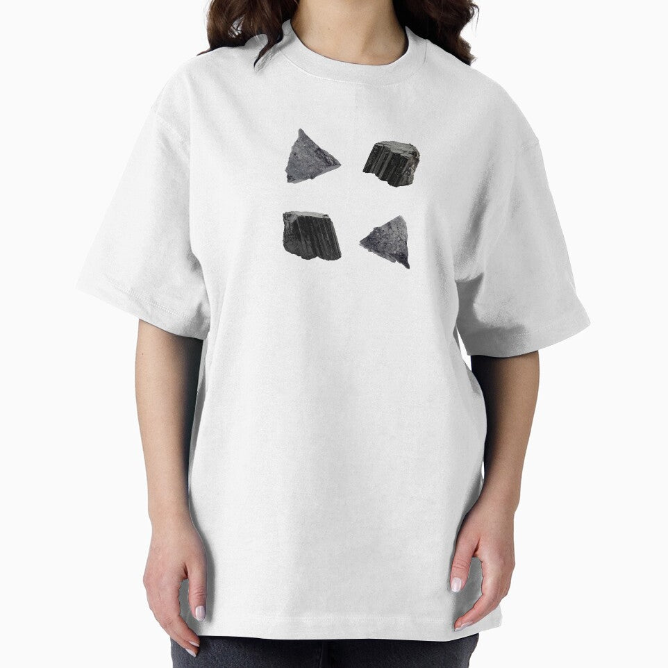 Black Tourmaline Crystal by mooneko T-Shirts, Hoodie, Sweatshirt | BlankRebels.com (Image 2)