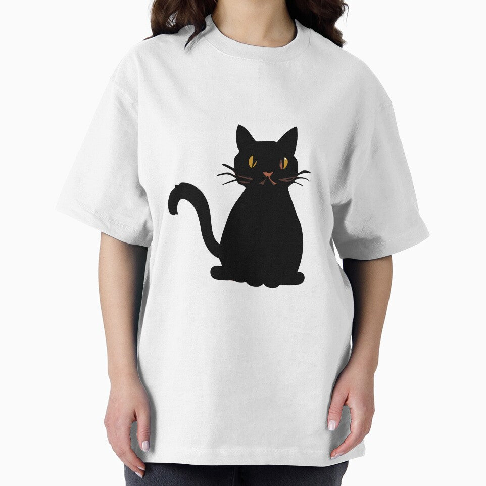 Black Halloween Cat by SamJanner T-Shirts, Hoodie, Sweatshirt | BlankRebels.com (Image 2)