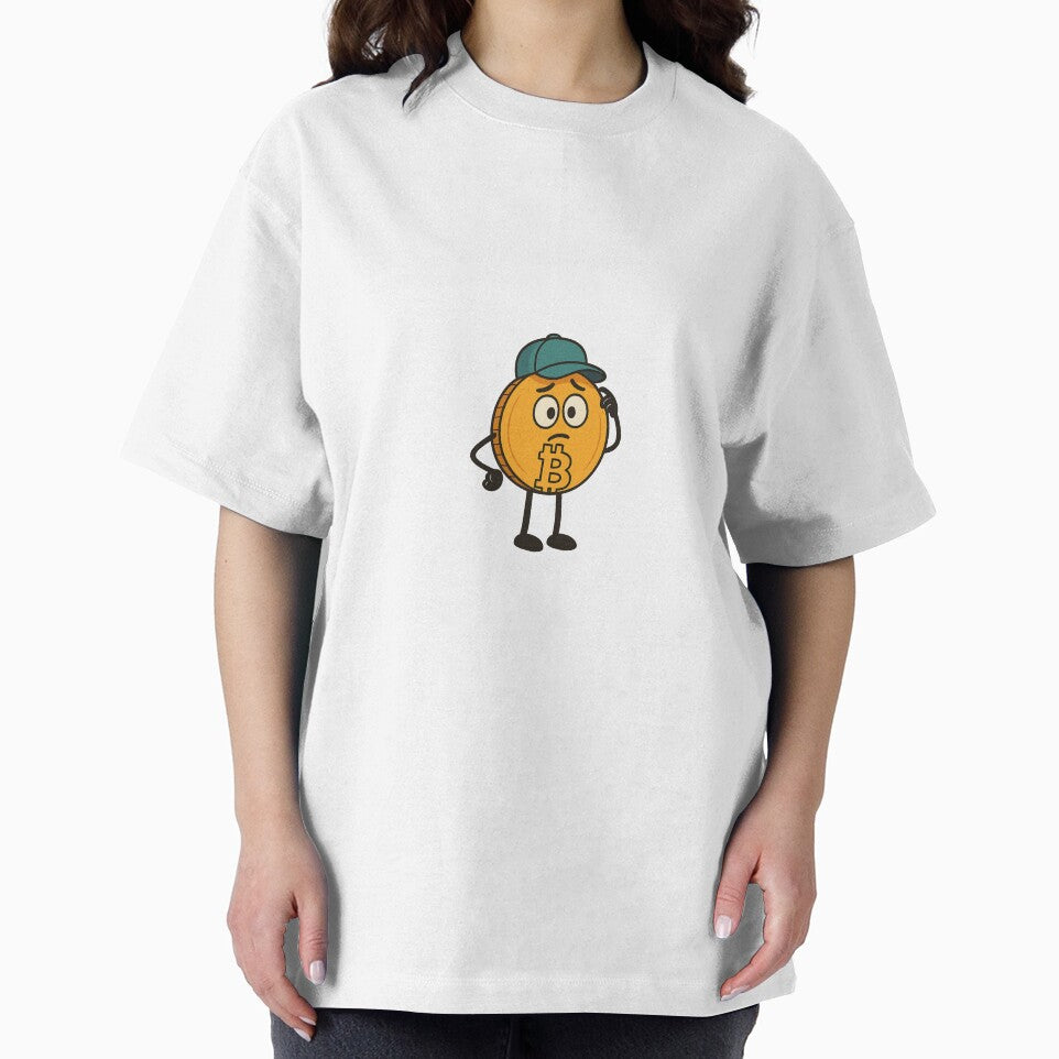 Crypto Cartoon Sticker – Funny Bitcoin Character by Byarasstudio T-Shirts, Hoodie, Sweatshirt | BlankRebels.com (Image 2)