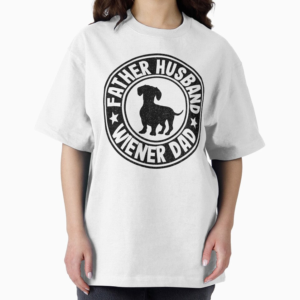Father Husband Wiener Dad Funny Dachshund by Stronzi T-Shirts, Hoodie, Sweatshirt | BlankRebels.com (Image 2)