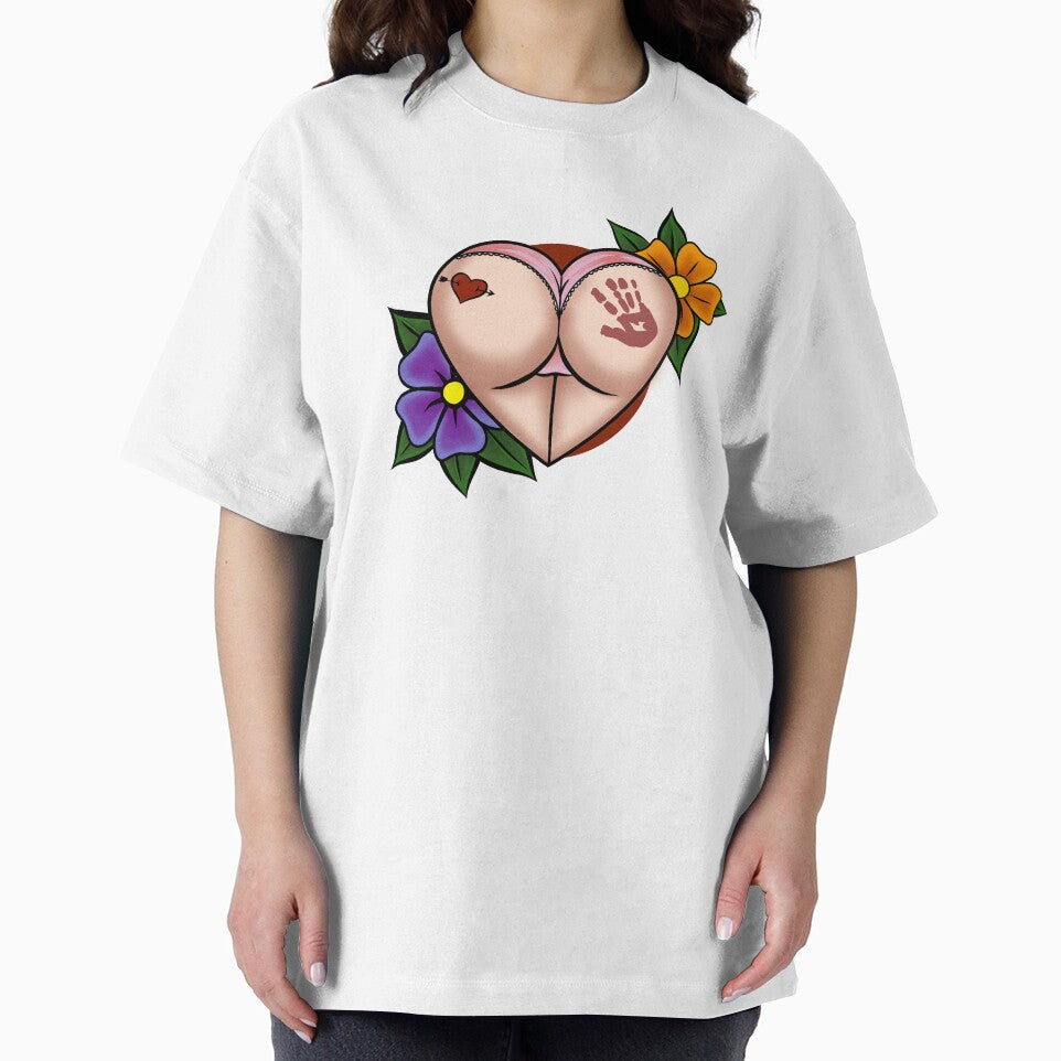 Butt traditional tattoo style by HeichousArt T-Shirts, Hoodie, Sweatshirt | BlankRebels.com (Image 2)