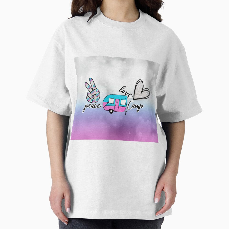 PEACE LOVE CAMPING by chanchan79 T-Shirts, Hoodie, Sweatshirt | BlankRebels.com (Image 2)