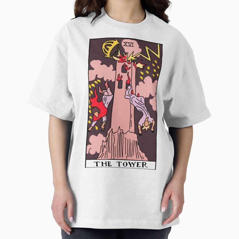 The Tower Tarot Card by RubyGoesBananas T-Shirts, Hoodie, Sweatshirt | BlankRebels.com (Image 2)
