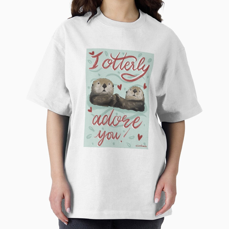I otterly adore you by Wieskunde T-Shirts, Hoodie, Sweatshirt | BlankRebels.com (Image 2)