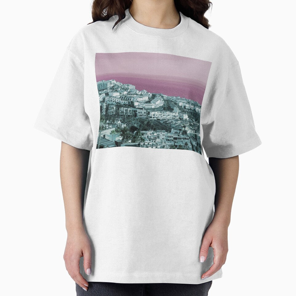 Colorful Retro Landscape Vaporwave Style by Peekonet T-Shirts, Hoodie, Sweatshirt | BlankRebels.com (Image 2)