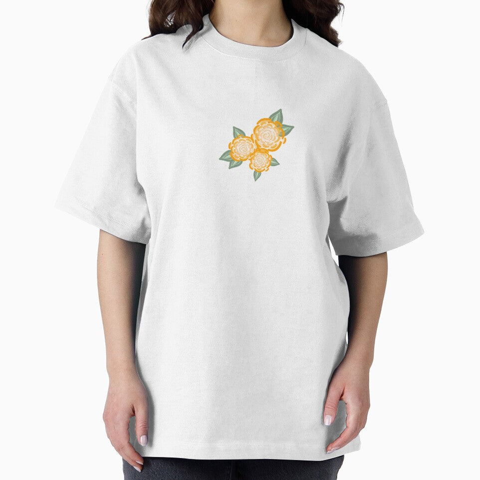 Orange Flowers by allielizzy99 T-Shirts, Hoodie, Sweatshirt | BlankRebels.com (Image 2)