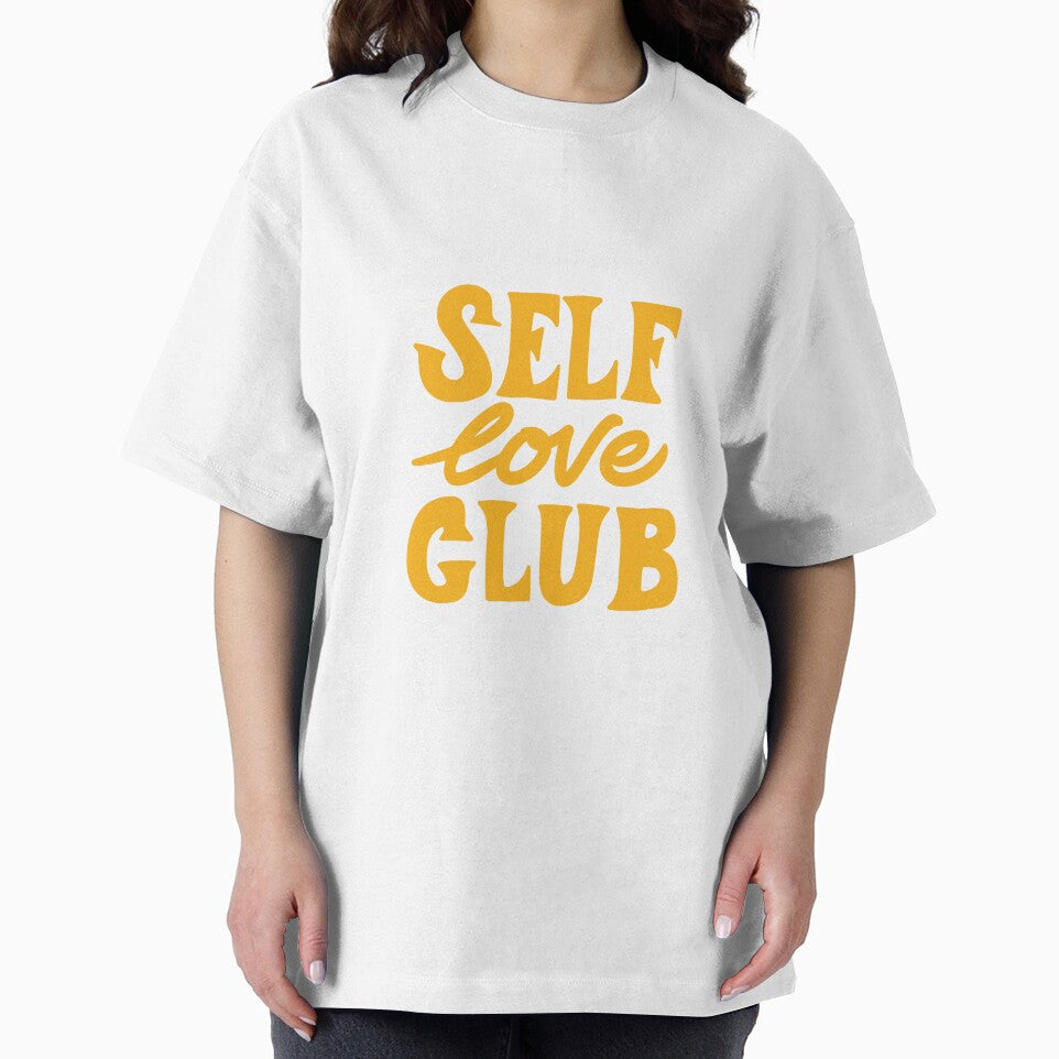 SELF LOVE CLUB - YELLOW TEXT by zvizdetss T-Shirts, Hoodie, Sweatshirt | BlankRebels.com (Image 2)