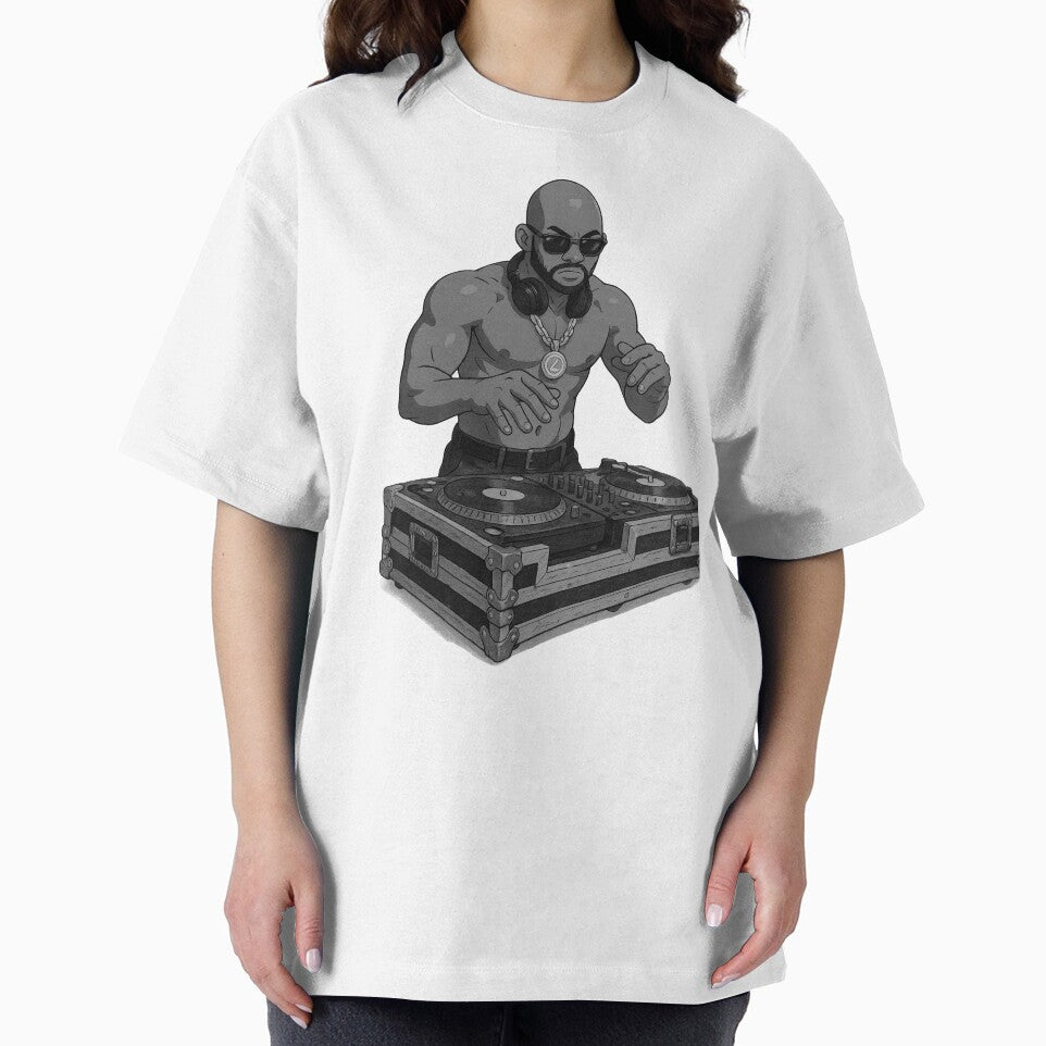 DJ Bruce BW by tsanwo T-Shirts, Hoodie, Sweatshirt | BlankRebels.com (Image 2)