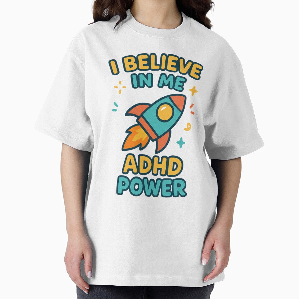 I Believe In Me – ADHD Power Rocket by MomParentADHD T-Shirts, Hoodie, Sweatshirt | BlankRebels.com (Image 2)
