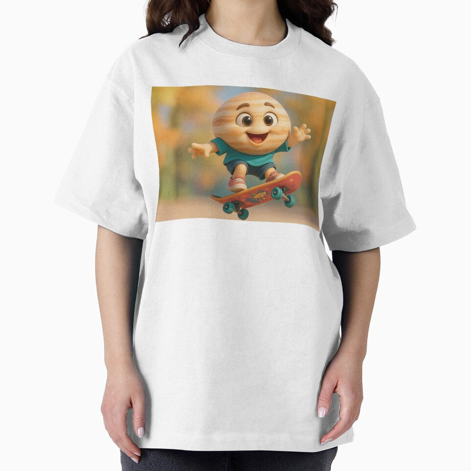 Skater Planet Jupiter by Sillytoe T-Shirts, Hoodie, Sweatshirt | BlankRebels.com (Image 2)