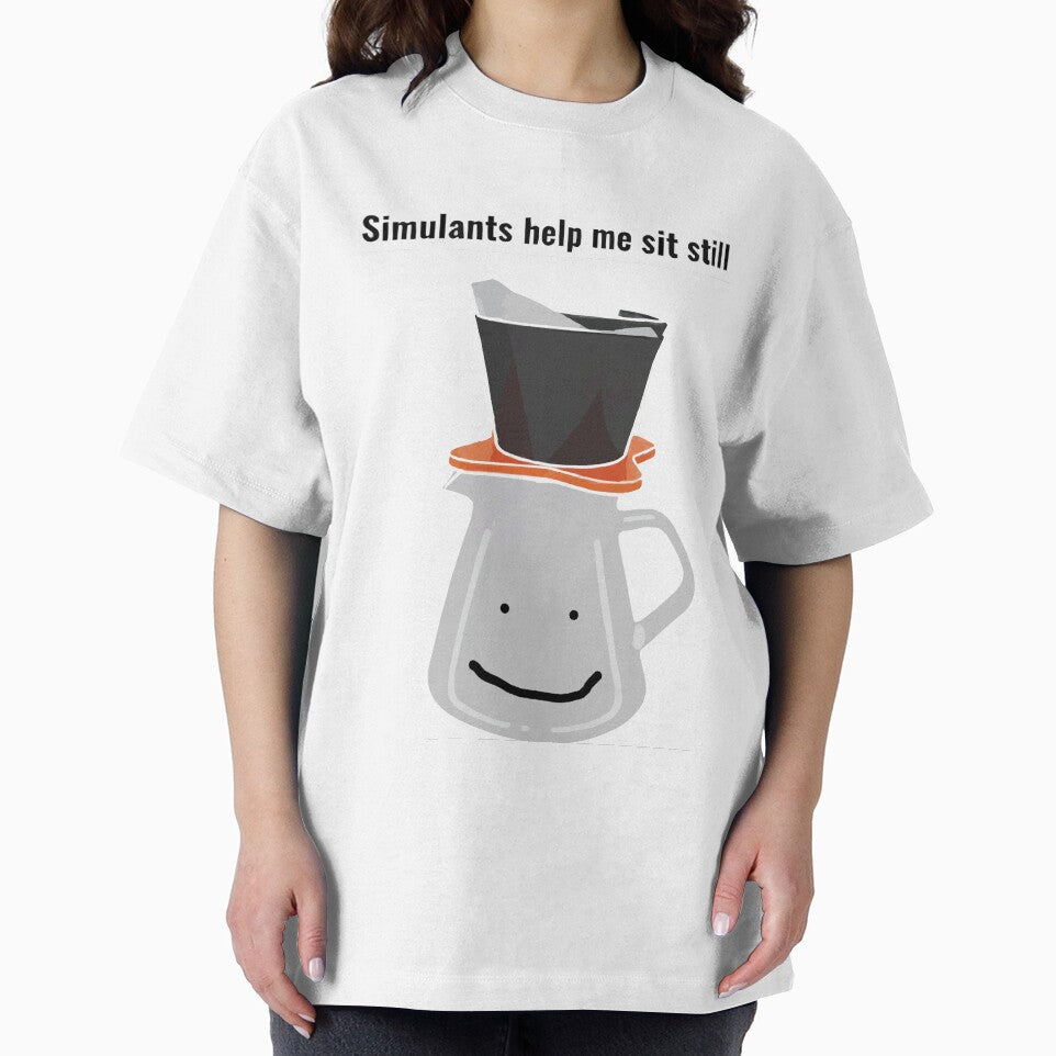 Smile pour over coffee adhd by Oddformprintco T-Shirts, Hoodie, Sweatshirt | BlankRebels.com (Image 2)