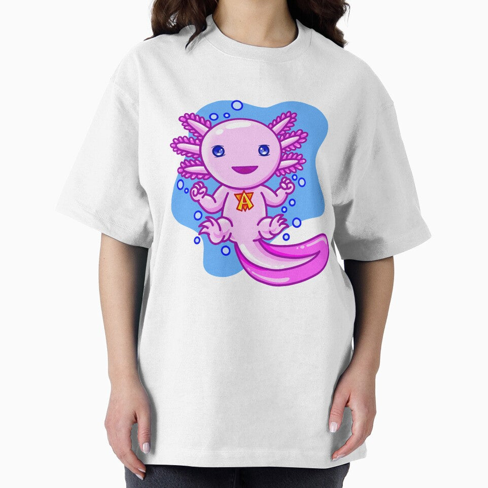 Super Axolotl by Si Pakne T-Shirts, Hoodie, Sweatshirt | BlankRebels.com (Image 2)