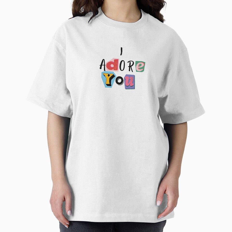 Fred again.. I Adore You Cutout Typography Logo Design by Novaque T-Shirts, Hoodie, Sweatshirt | BlankRebels.com (Image 2)