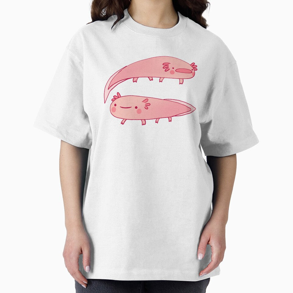Cute axolotls illustration by Mayarart T-Shirts, Hoodie, Sweatshirt | BlankRebels.com (Image 2)