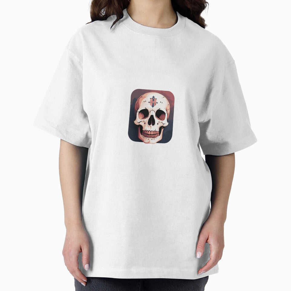Dark Icon Skull Illustration by RED-MOUSE T-Shirts, Hoodie, Sweatshirt | BlankRebels.com (Image 2)