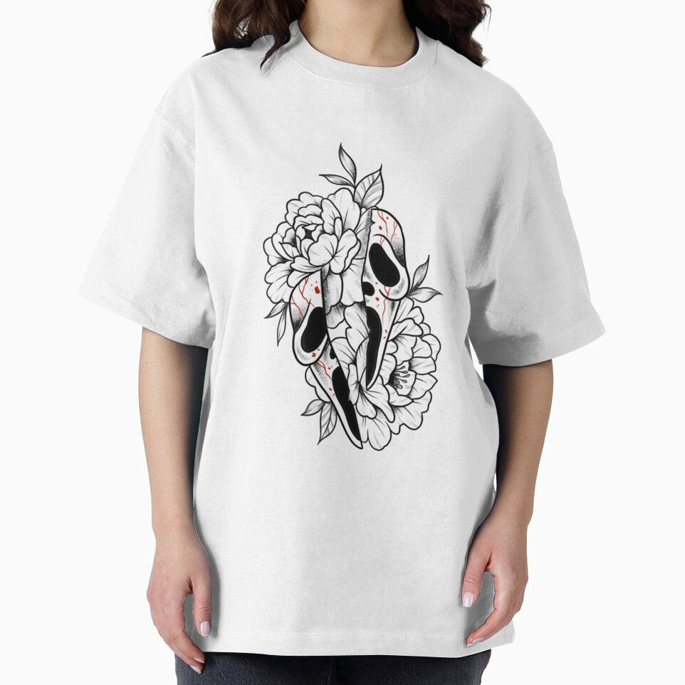 Ghostface flowers by Kristiana Squillante T-Shirts, Hoodie, Sweatshirt | BlankRebels.com (Image 2)