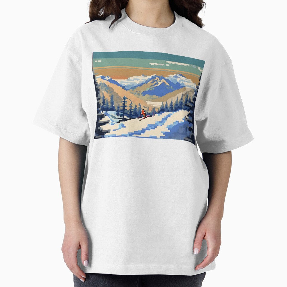 Mountain Landscape Abstract Art by Esterlane T-Shirts, Hoodie, Sweatshirt | BlankRebels.com (Image 2)