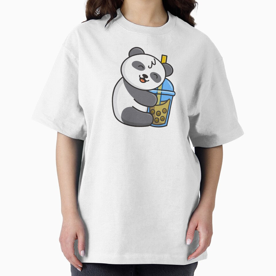 Panda Bubble Tea by antevasinart T-Shirts, Hoodie, Sweatshirt | BlankRebels.com (Image 2)