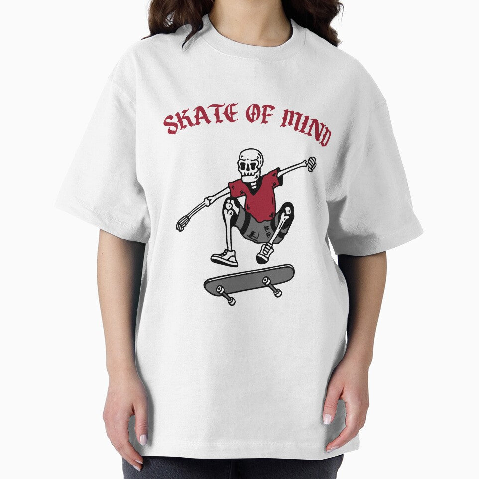 Skate of mind funny vintage skeleton skateboarding by Mansn T-Shirts, Hoodie, Sweatshirt | BlankRebels.com (Image 2)