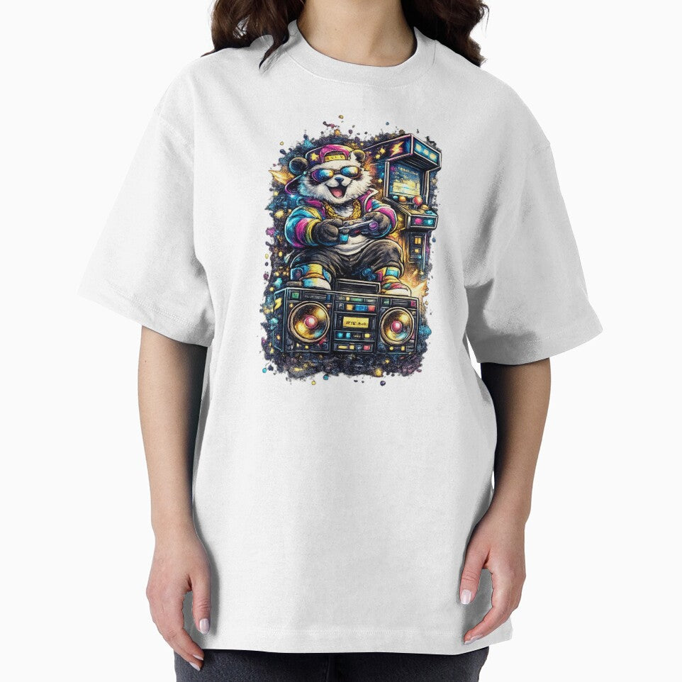 Retro Gamer Panda 90s T-Shirts, Hoodie, Sweatshirt