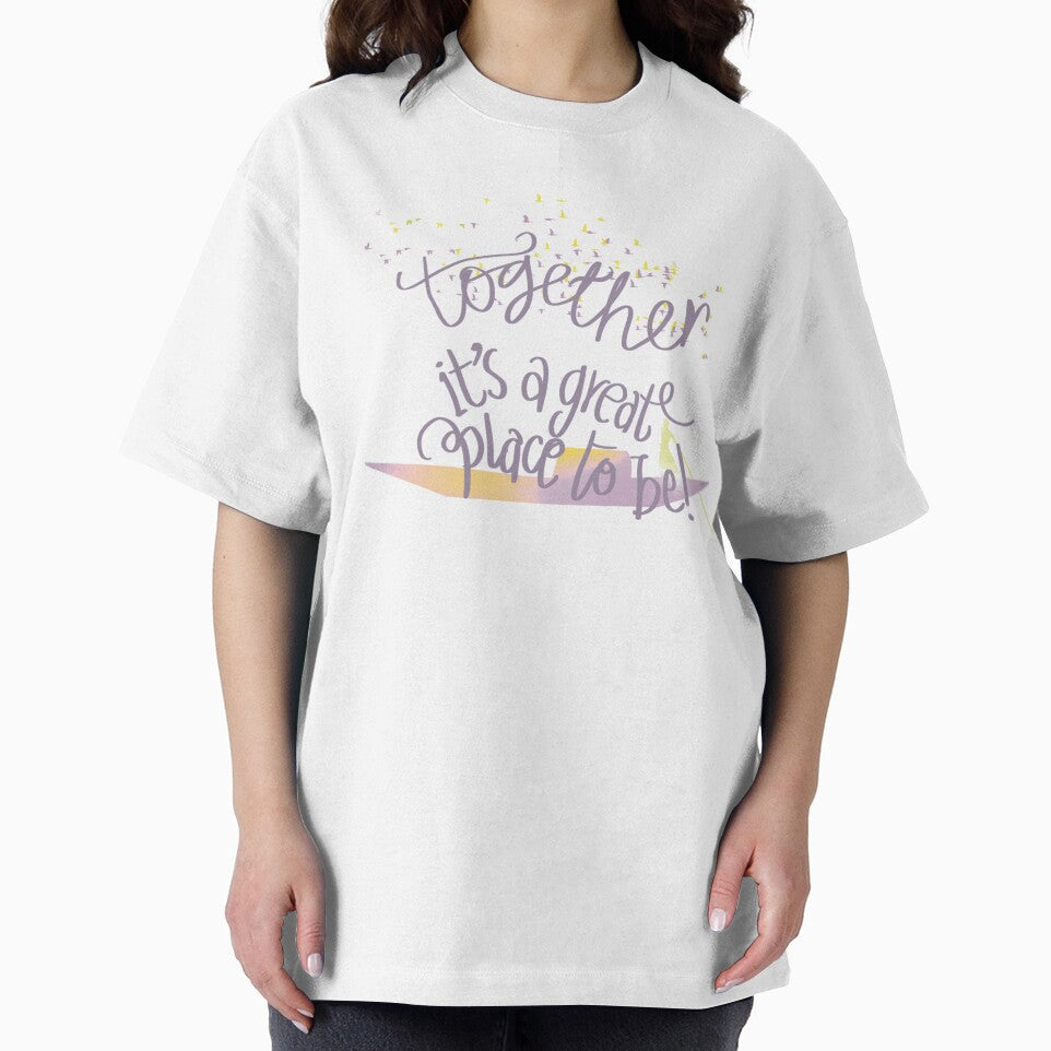 Together is a great place to be lonely man on a ship moov yellow by chuckletuckle T-Shirts, Hoodie, Sweatshirt (Image 2)
