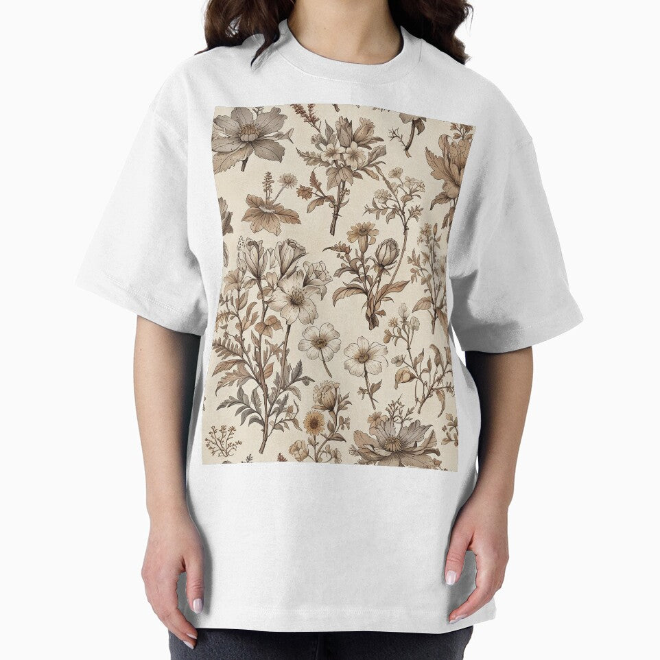 Vintage Botanical Flower by CoolPixels T-Shirts, Hoodie, Sweatshirt | BlankRebels.com (Image 2)