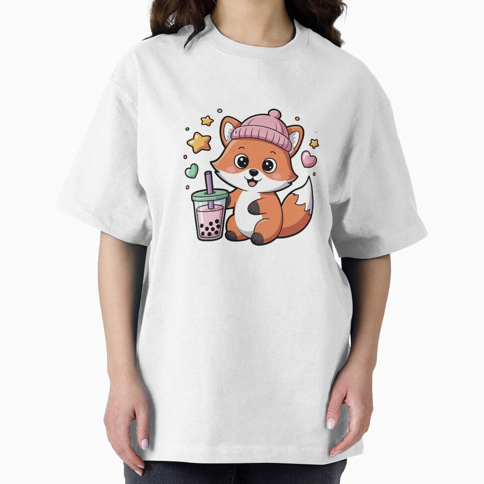 fox with bubble tea by jkrphoto T-Shirts, Hoodie, Sweatshirt | BlankRebels.com (Image 2)