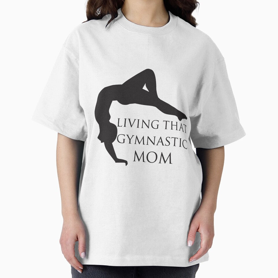 Living That Gymnastic Mom by E-KaLsshop T-Shirts, Hoodie, Sweatshirt | BlankRebels.com (Image 2)