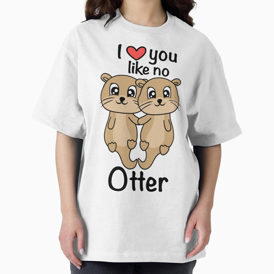 cute valentine otter couple holding hands by vandepasch T-Shirts, Hoodie, Sweatshirt | BlankRebels.com (Image 2)