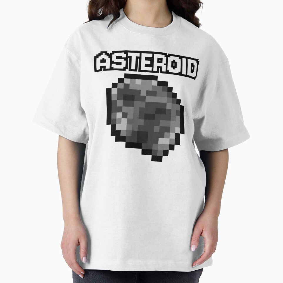 Pixel Art Asteroid by E-engineering T-Shirts, Hoodie, Sweatshirt | BlankRebels.com (Image 2)