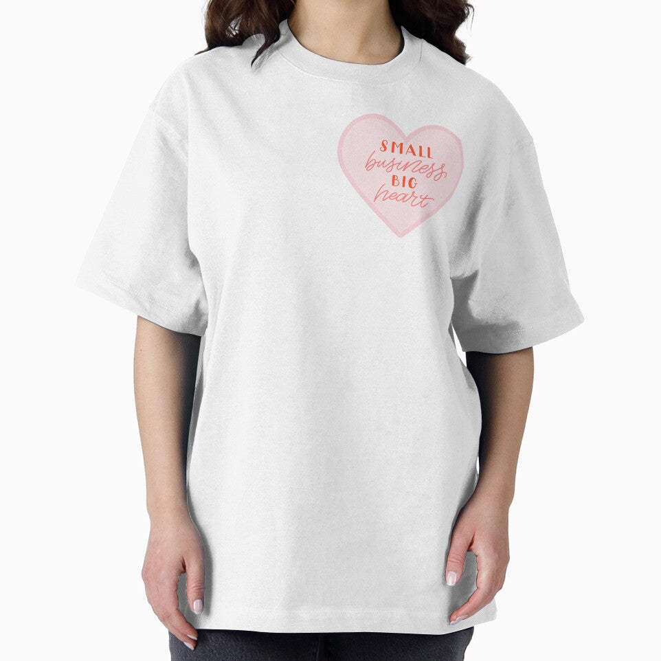 small business, big heart by prismatic paper co T-Shirts, Hoodie, Sweatshirt | BlankRebels.com (Image 2)