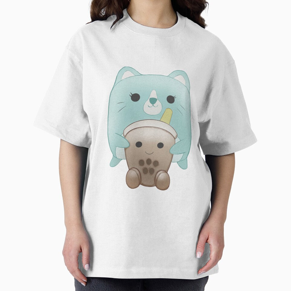 Kitty Bubble Tea by crystalhanley T-Shirts, Hoodie, Sweatshirt | BlankRebels.com (Image 2)