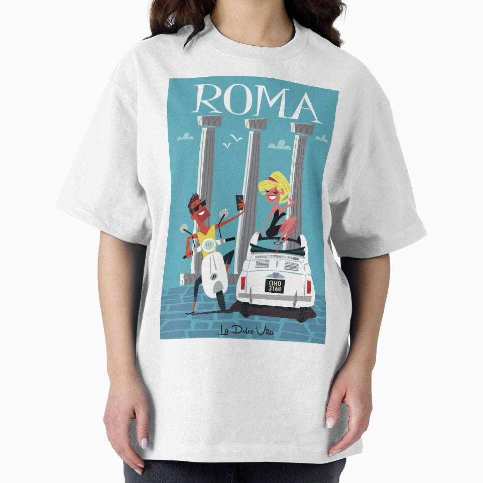 Rome travel poster by GAGodel T-Shirts, Hoodie, Sweatshirt | BlankRebels.com (Image 2)