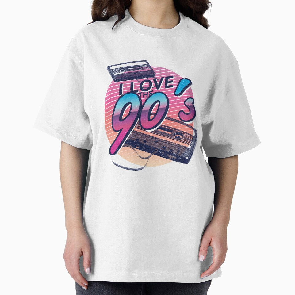 I Love The 90's - 90s Retro Party Nostalgia by AaaleXX T-Shirts, Hoodie, Sweatshirt | BlankRebels.com (Image 2)