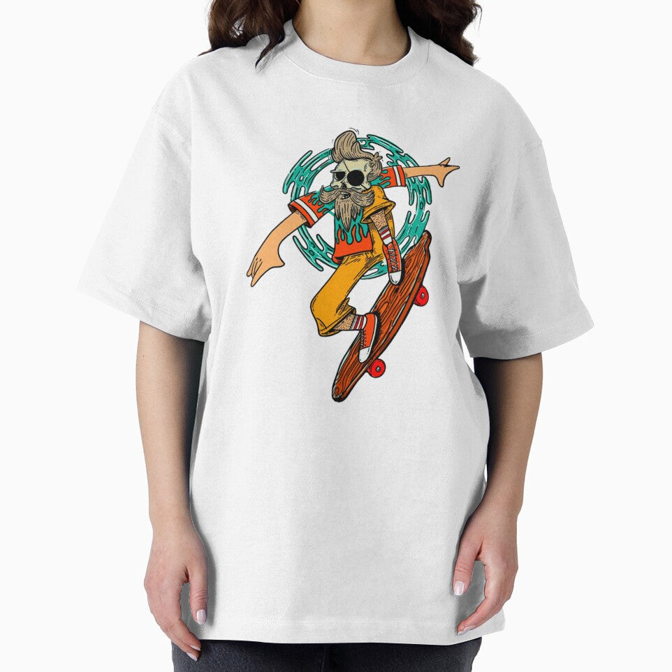 Best Selling Skull Skateboard Art Design by vitda lupi T-Shirts, Hoodie, Sweatshirt | BlankRebels.com (Image 2)