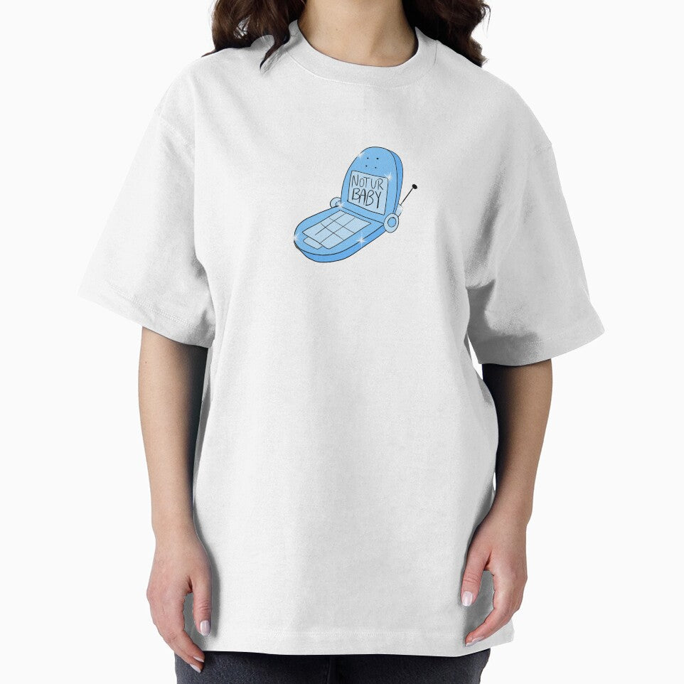 Not Ur Baby Flip Phone (blue) by gross-girl99 T-Shirts, Hoodie, Sweatshirt | BlankRebels.com (Image 2)