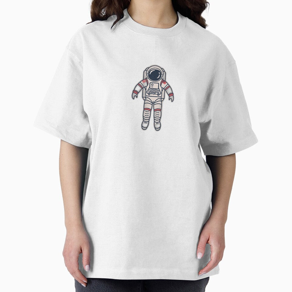 Cute Astronaut Cartoon Illustration Space Lover Design by DigitalStudioZT T-Shirts, Hoodie, Sweatshirt (Image 2)