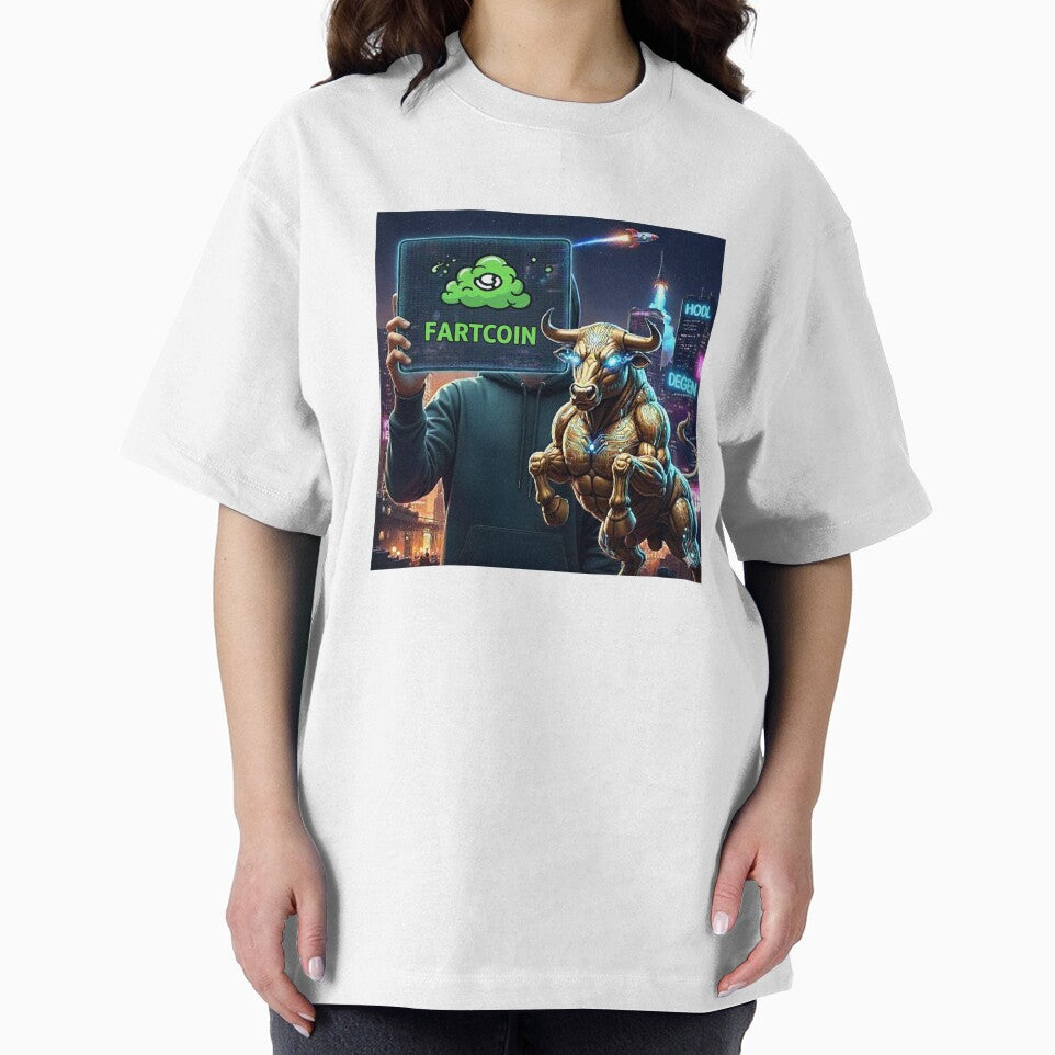 FARTCOIN - BULL TO THE MOON! by CryptoThreads4 You T-Shirts, Hoodie, Sweatshirt | BlankRebels.com (Image 2)