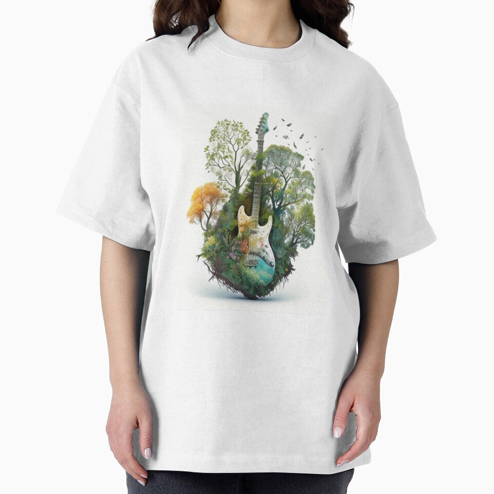 Guitar Nature top Musical Classic T-Shirt by tasmin-shop