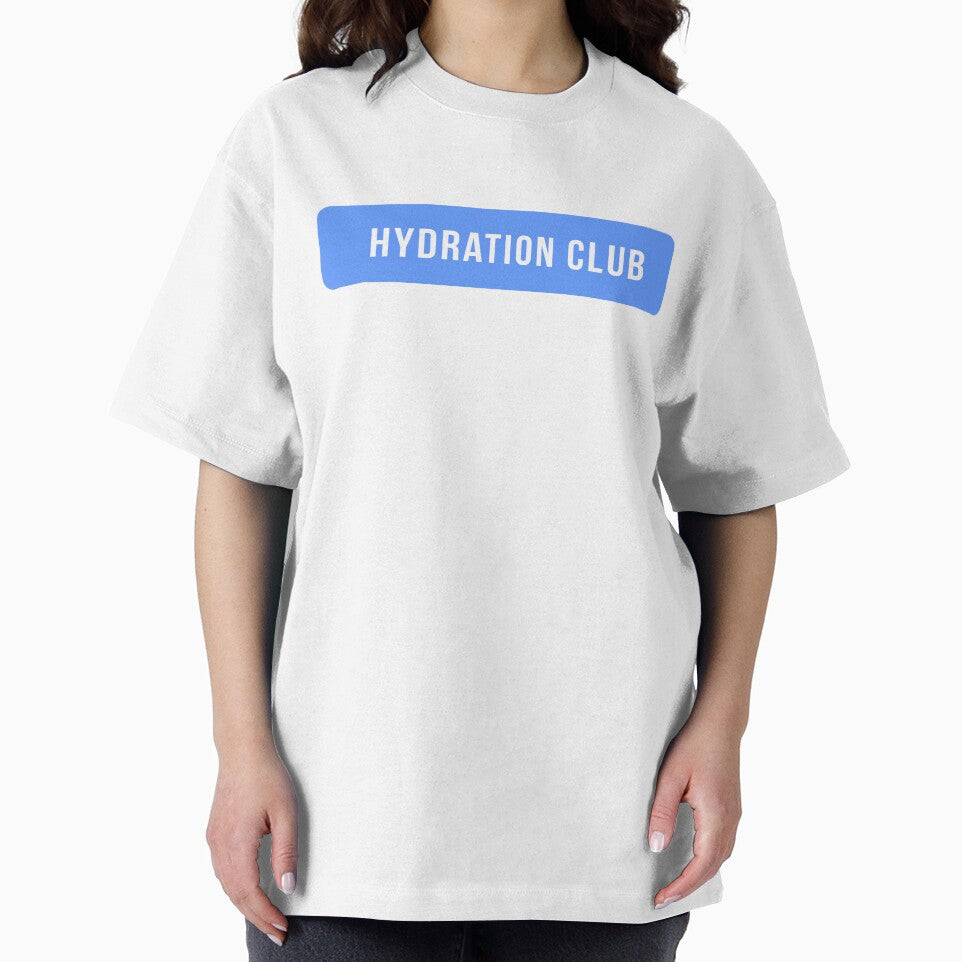 Hydration Club Sticker – Minimal Wellness Club Typography by Identity Club Co T-Shirts, Hoodie, Sweatshirt (Image 2)