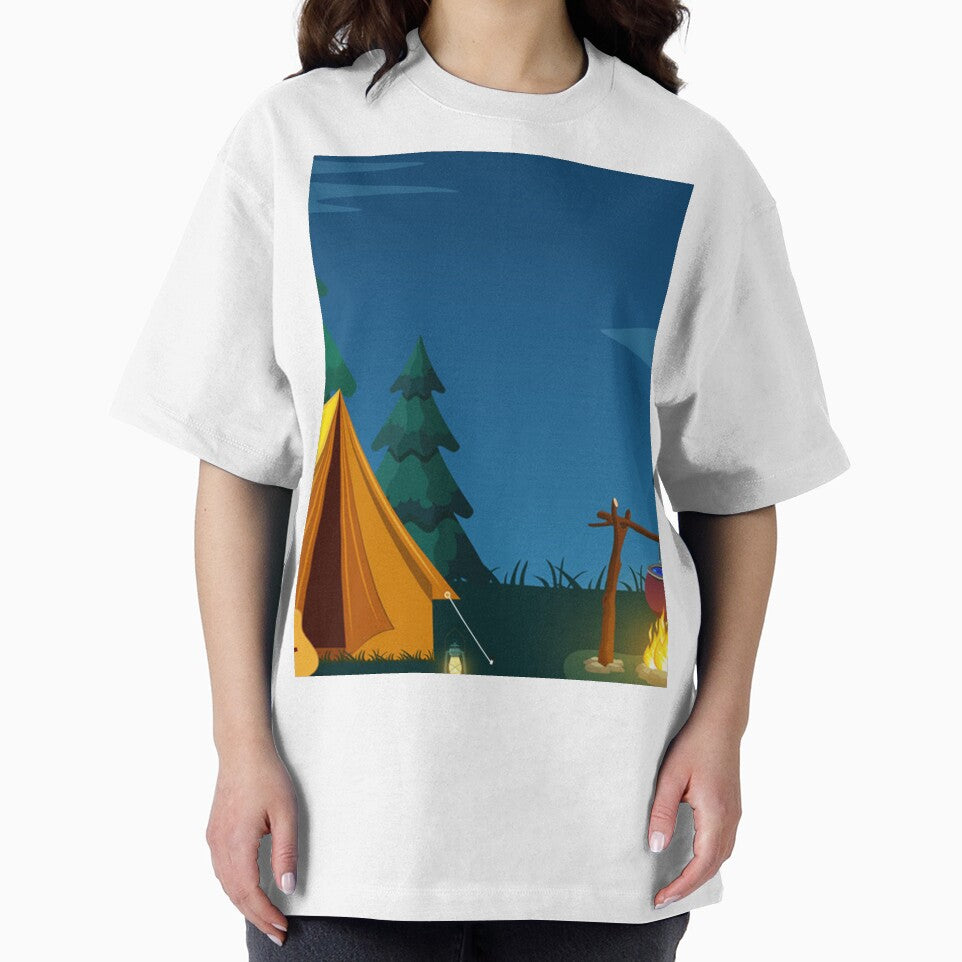 Camping and Mountain Camp by MatildaWatson T-Shirts, Hoodie, Sweatshirt | BlankRebels.com (Image 2)