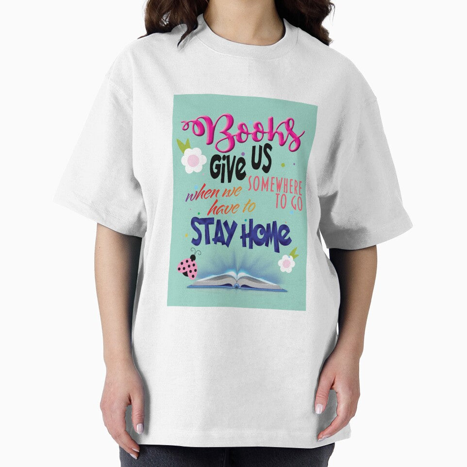 Books Give U Somewhere to Go by Jhullie T-Shirts, Hoodie, Sweatshirt | BlankRebels.com (Image 2)