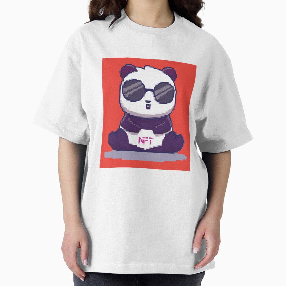 NFT Pixel Panda Art - NFT Crypto art by cruzzcreation T-Shirts, Hoodie, Sweatshirt | BlankRebels.com (Image 2)