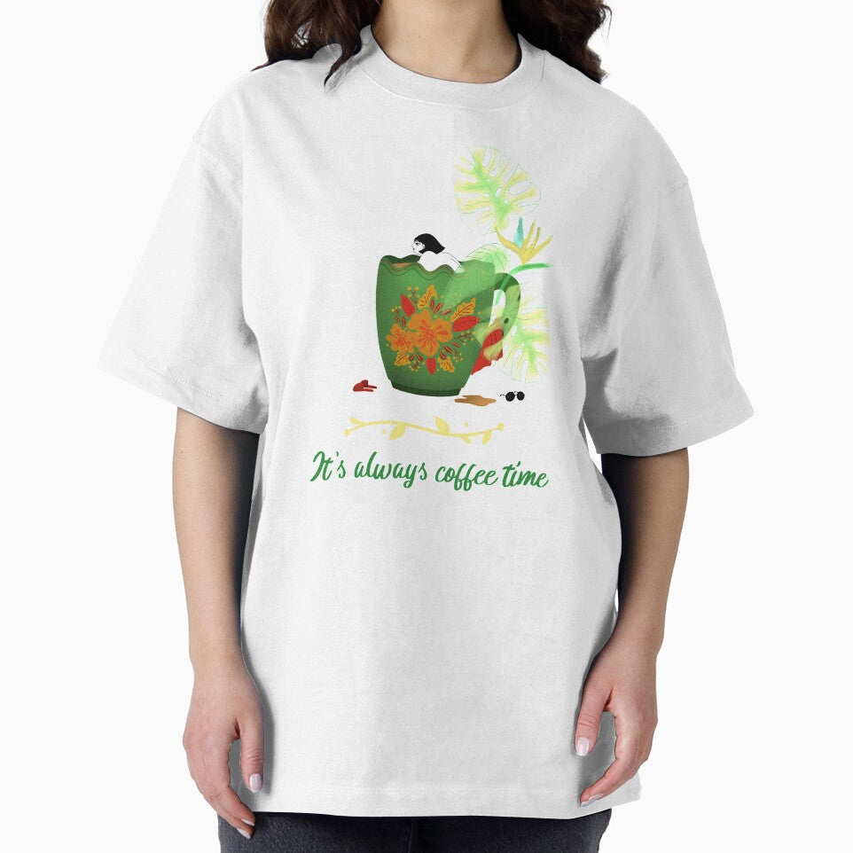 Coffee Lover- It's Always Coffee Time by joabaj T-Shirts, Hoodie, Sweatshirt | BlankRebels.com (Image 2)