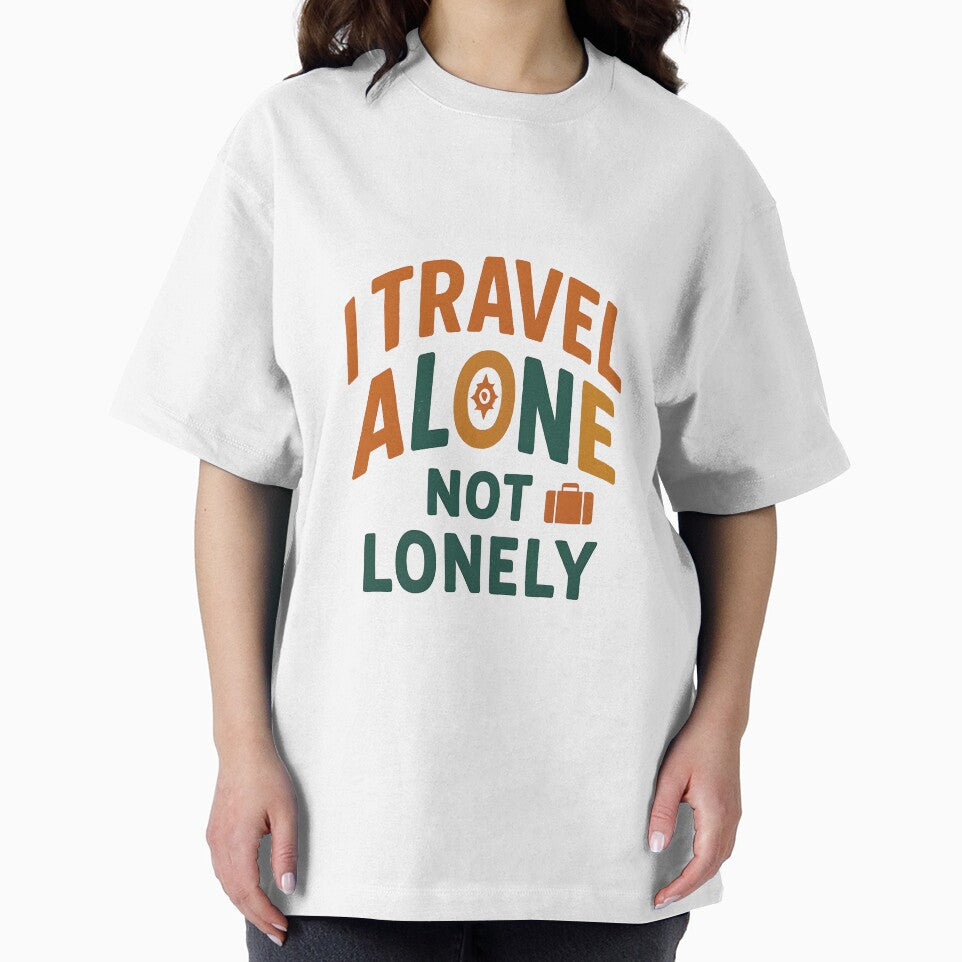 I Travel Alone Not Lonely by Snark & Spark