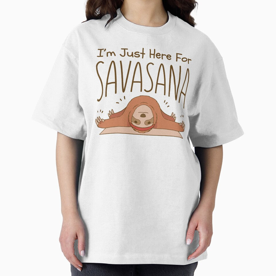 Yoga Sloth Just Here Savasana T-Shirts, Hoodie, Sweatshirt