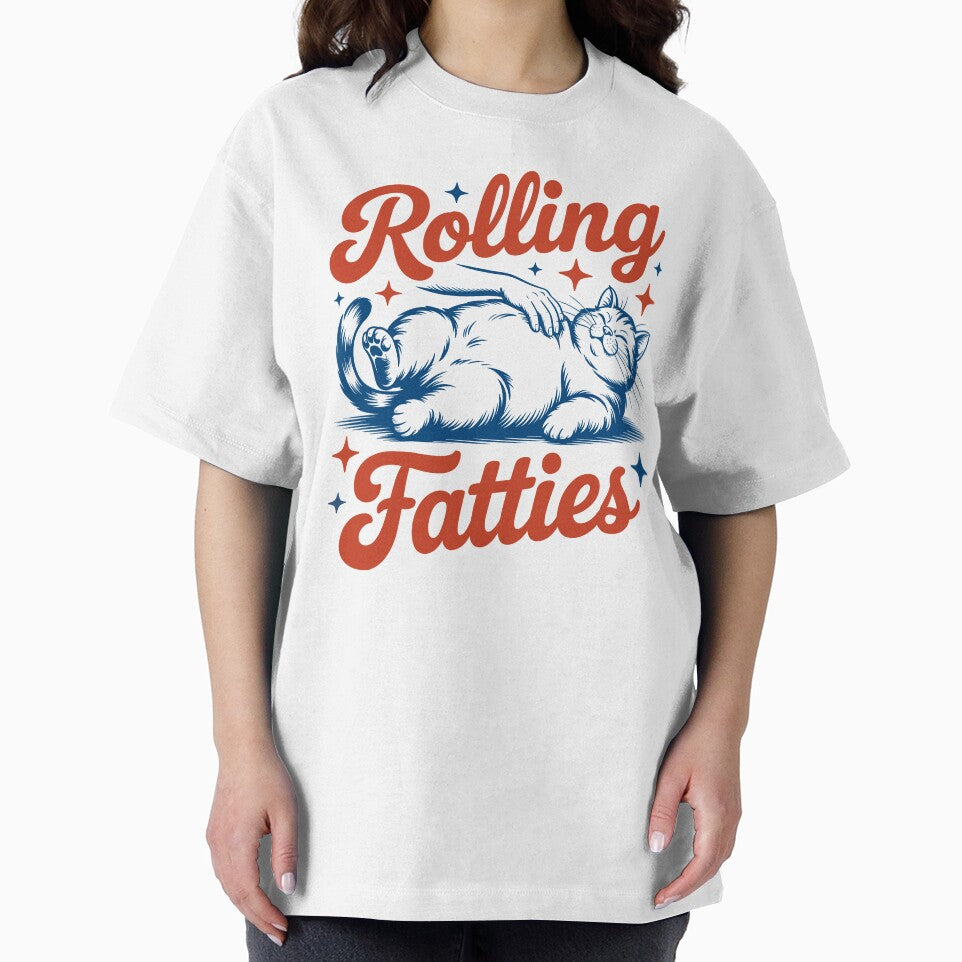Rolling Fatties Chubby Cat by Brittanycguire T-Shirts, Hoodie, Sweatshirt | BlankRebels.com (Image 2)