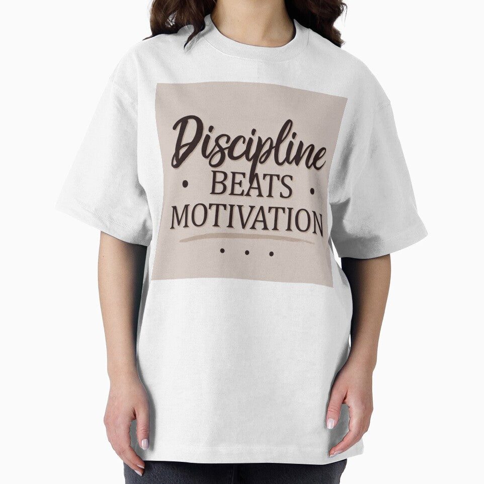 Discipline Beats Motivation – Aesthetic Quote Design by DRstore95 T-Shirts, Hoodie, Sweatshirt | BlankRebels.com (Image 2)