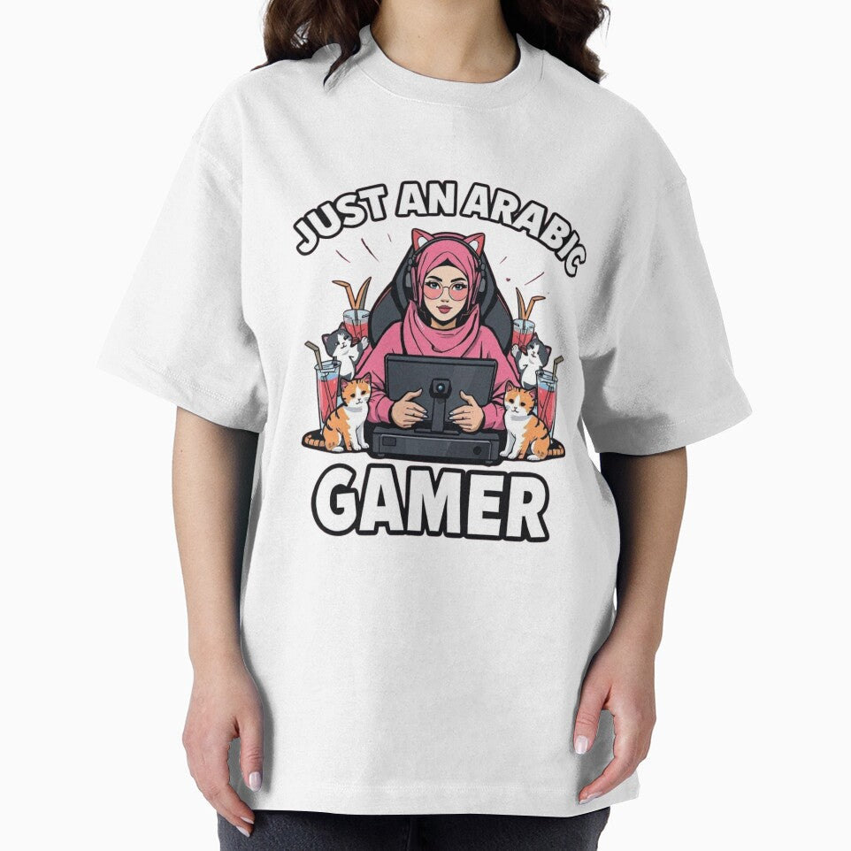 Just an Arabic Gamer by RED-MOUSE T-Shirts, Hoodie, Sweatshirt | BlankRebels.com (Image 2)