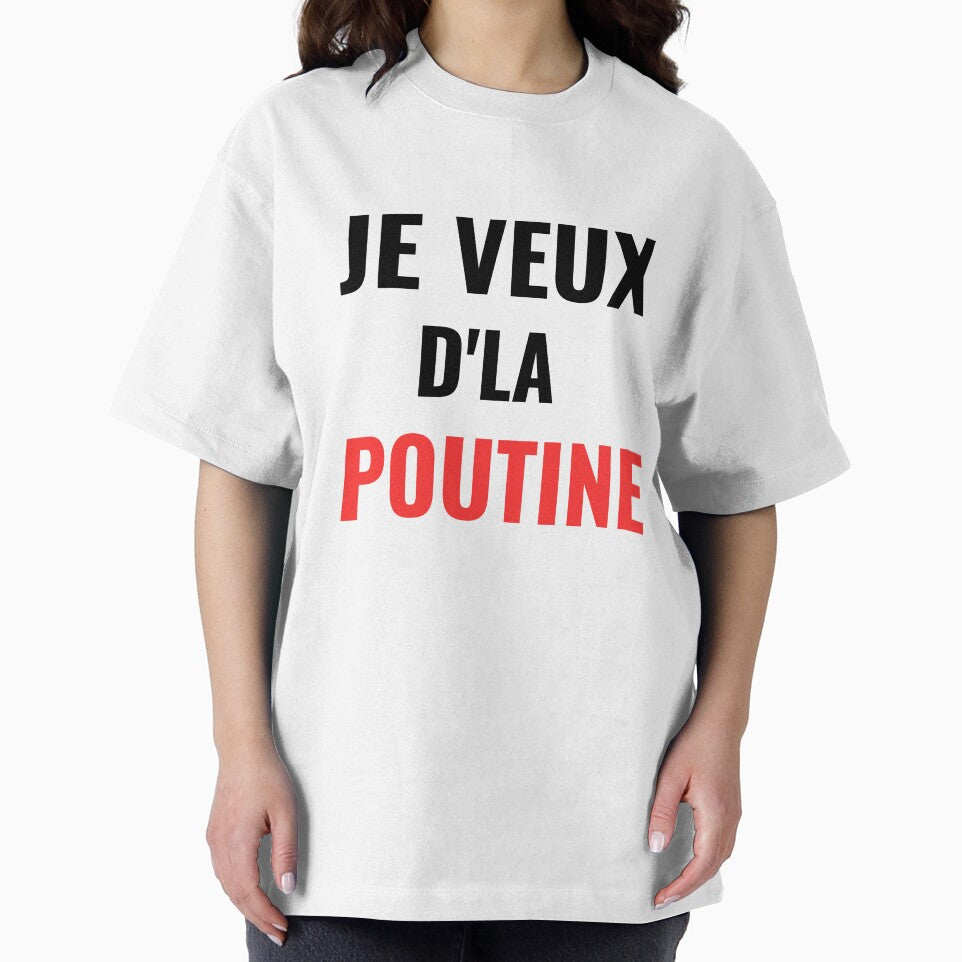 Je veux d'la poutine, Québec Poutine by rawaart1 T-Shirts, Hoodie, Sweatshirt | BlankRebels.com (Image 2)